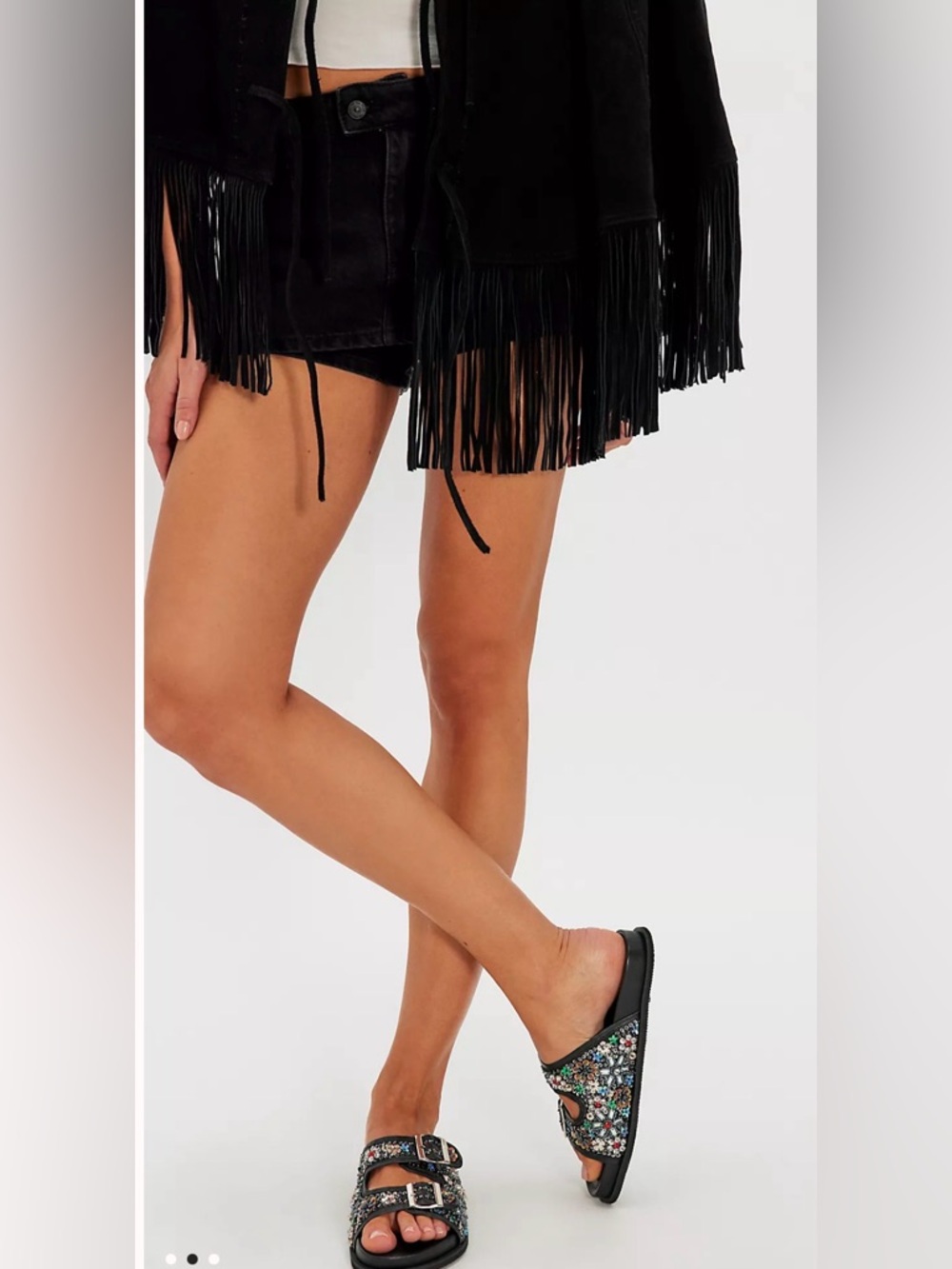 Free People Emma Embellished Sandals 🔥 Size 11